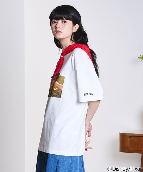 ROSE BUD(ローズバッド)の「TOY STORY / JESSIE / PHOTO S/S TEE(Tシャツ/カットソー・レディース・ホワイト/チャコール・ONE SIZE)」の3枚目の写真