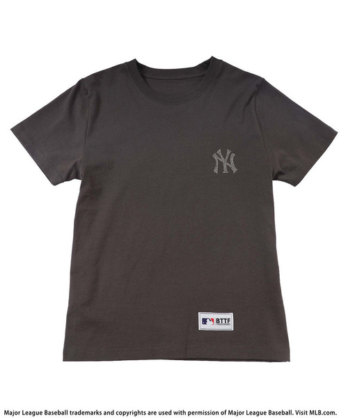 BACK TO THE FIELD(バック トゥー ザ フィールド)の「【MLB】Rhinestone-Embellished Tee(Tシャツ/カットソー・メンズ・レッド系/ブルー系/ブラック系・MEDIUM/XL/LARGE)」の12枚目の写真
