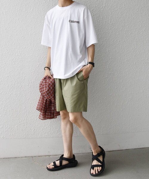 COLEMAN(コールマン)の「【SHIPS any別注】Coleman:〈接触冷感/UVカット〉ZERO-TEX(R) イージー ショーツ(セットアップ対応)◇(その他パンツ・メンズ・ブラック/オリーブ・LARGE/MEDIUM/X-LARGE)」の8枚目の写真