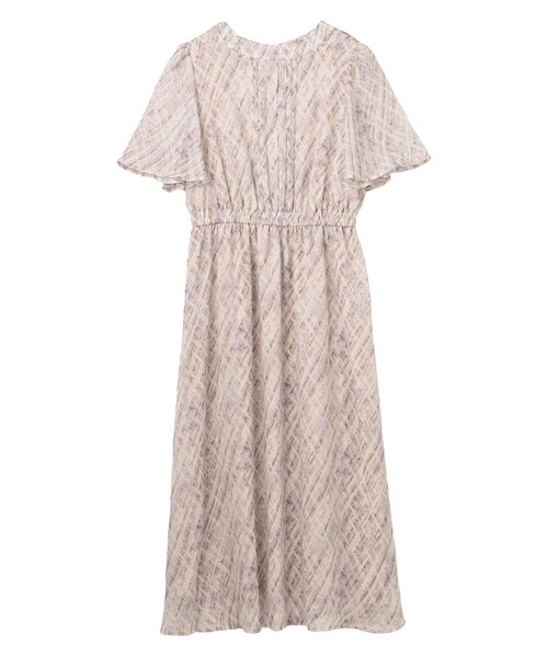 ANY SIS(エニィスィス)の「ダイヤ柄 ワンピース(ワンピース・レディース・ネイビー系3/ベージュ系3・X-LARGE)」の10枚目の写真
