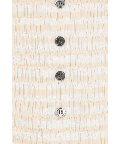 CLANE(クラネ)の「SHIRRING HALF SLEEVE BLOUSE 10122-4253(Tシャツ/カットソー・メンズ・ブラック・2)」の14枚目の写真