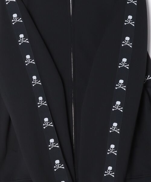 mastermind JAPAN(マスターマインド)の「TAPED BOMBER NACKTRACK JACKET(その他アウター・メンズ・ブラック系その他2/ブラック系その他・XL)」の5枚目の写真