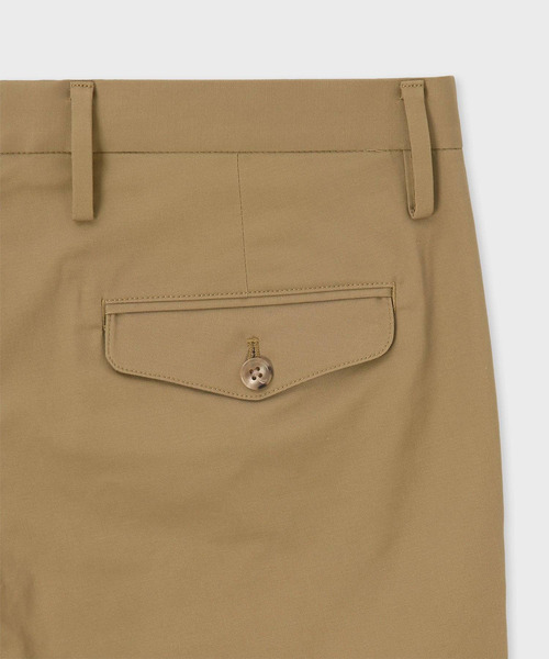 Paul Smith(ポールスミス)の「ストレッチコットンツイル テーパードトラウザーズ / 263115 UBP01N(その他パンツ・メンズ・ブラック/ダークオリーブ/ベージュ・X-LARGE/LARGE/MEDIUM/SMALL/XX-LARGE)」の4枚目の写真