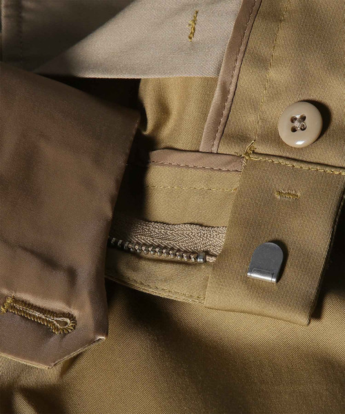 Paul Smith(ポールスミス)の「ストレッチコットンツイル テーパードトラウザーズ / 263115 UBP01N(その他パンツ・メンズ・ブラック/ダークオリーブ/ベージュ・X-LARGE/LARGE/MEDIUM/SMALL/XX-LARGE)」の6枚目の写真
