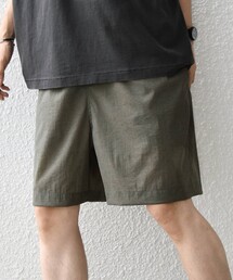 SHIPS any:〈接触冷感/UVカット〉VEILICE イージーショーツ(セットアップ対応)◇