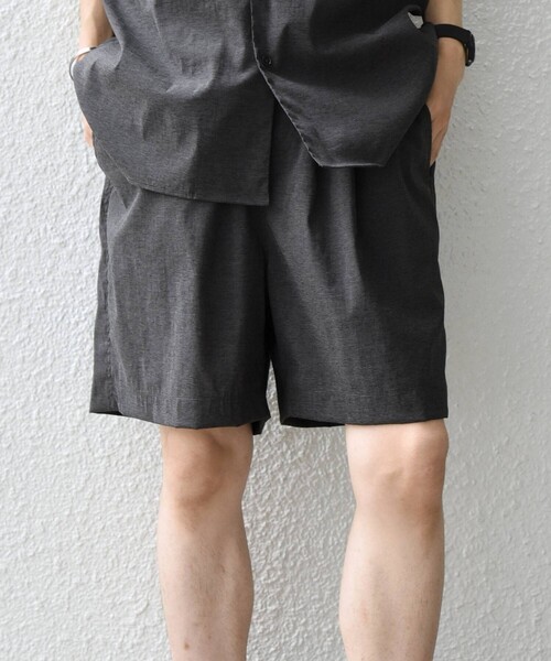 SHIPS any（シップス エニィ）の「SHIPS any:〈接触冷感/UVカット〉VEILICE イージーショーツ(セットアップ対応)◇（その他パンツ・メンズ・ライトグレー/チャコールグレー/オリーブ・X-LARGE/LARGE/MEDIUM）」の11枚目の写真