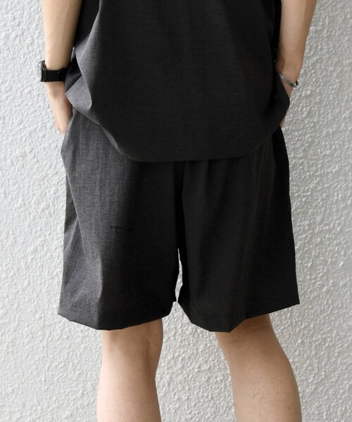 SHIPS any（シップス エニィ）の「SHIPS any:〈接触冷感/UVカット〉VEILICE イージーショーツ(セットアップ対応)◇（その他パンツ・メンズ・ライトグレー/チャコールグレー/オリーブ・X-LARGE/LARGE/MEDIUM）」の13枚目の写真