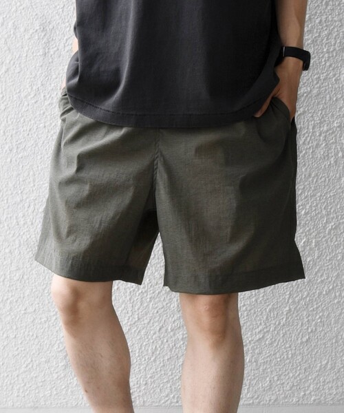 SHIPS any（シップス エニィ）の「SHIPS any:〈接触冷感/UVカット〉VEILICE イージーショーツ(セットアップ対応)◇（その他パンツ・メンズ・ライトグレー/チャコールグレー/オリーブ・X-LARGE/LARGE/MEDIUM）」の16枚目の写真