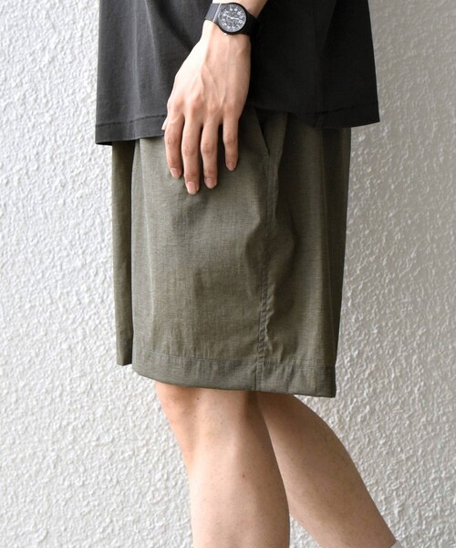 SHIPS any（シップス エニィ）の「SHIPS any:〈接触冷感/UVカット〉VEILICE イージーショーツ(セットアップ対応)◇（その他パンツ・メンズ・ライトグレー/チャコールグレー/オリーブ・X-LARGE/LARGE/MEDIUM）」の17枚目の写真