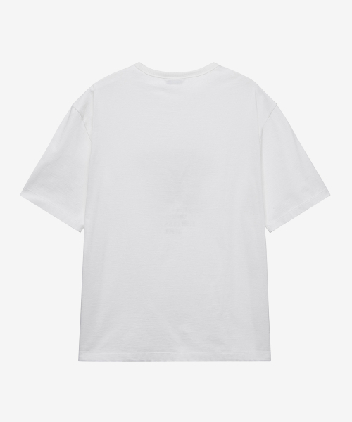 MINDBRIDGE(マインドブリッジ)の「ドゥグッド_グラフィックヴィンテージオーバーサイズ半袖Tシャツ(Tシャツ/カットソー・メンズ・ホワイト・100/105/95)」の7枚目の写真