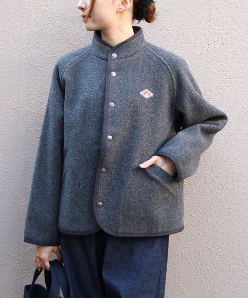 DANTON/ダントン ウールスタンドカラージャケット WOOL STAND COLLAR