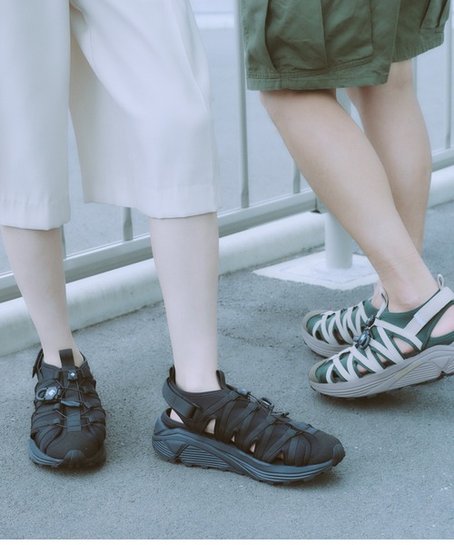 SHAKA(シャカ)の「SHAKA WALCORE VB / シャカ / SHAKA / ウォルコア / メンズ / レディース / ユニセックス / スニーカーサンダル / SK-378(サンダル・レディース・ブラック/モスグリーン系・26/25/24/23/28/27)」の3枚目の写真