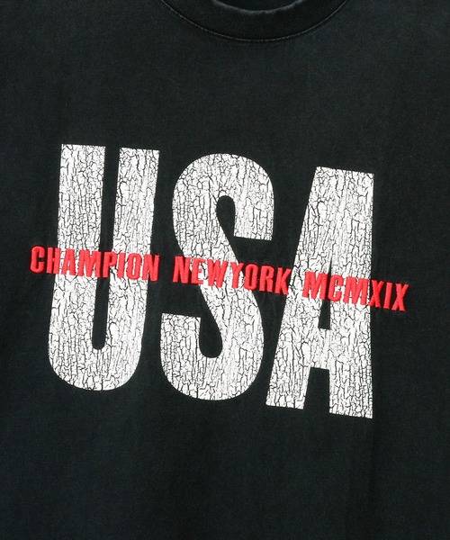 Champion(チャンピオン)の「【Champion/チャンピオン】メンズ アクションスタイル ショートスリーブTシャツ(Tシャツ/カットソー・メンズ・ライトパープル/ブラック/ネイビー/ライトブラウン・LARGE/X-LARGE/MEDIUM)」の17枚目の写真