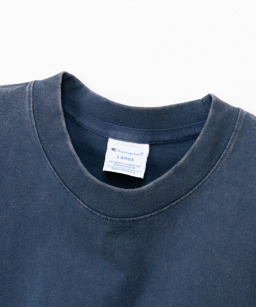 Champion(チャンピオン)の「【Champion/チャンピオン】メンズ アクションスタイル ショートスリーブTシャツ(Tシャツ/カットソー・メンズ・ライトパープル/ブラック/ネイビー/ライトブラウン・LARGE/X-LARGE/MEDIUM)」の14枚目の写真