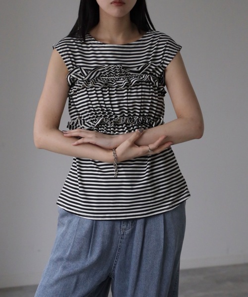 model164cm. 着用サイズ：FREE