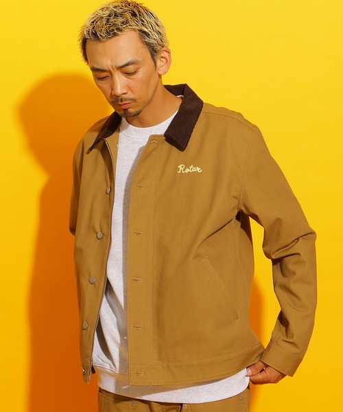ROTAR(ローター)の「Duck Work Swing Top(ブルゾン・メンズ・ブラウン系その他/ブラック・X-LARGE/LARGE/MEDIUM)」の3枚目の写真