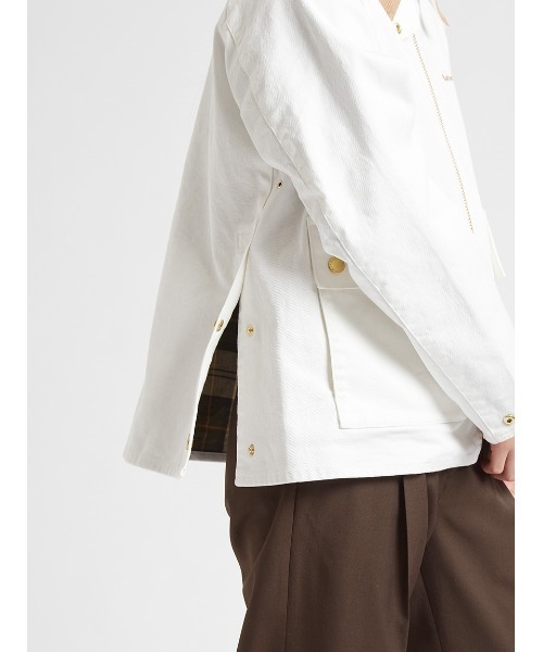 Barbour(バブアー)の「公式ショップ限定|【CRAWLEY / クロウリー】デニムジャケット Japan Exclusive(レディース)(ブルゾン・レディース・インディゴブルー/グレー/オフホワイト・SMALL/MEDIUM/LARGE)」の13枚目の写真