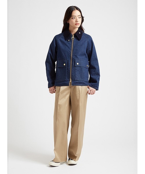 Barbour(バブアー)の「公式ショップ限定|【CRAWLEY / クロウリー】デニムジャケット Japan Exclusive(レディース)(ブルゾン・レディース・インディゴブルー/グレー/オフホワイト・SMALL/MEDIUM/LARGE)」の20枚目の写真