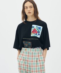 CABaN｜キャバンのTシャツ/カットソー（花柄・ボタニカル柄）通販