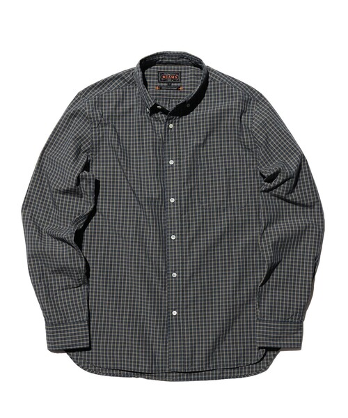 BEAMS PLUS(ビームスプラス)の「B.D. Mini Plaid(シャツ/ブラウス・メンズ・ネイビー/グリーン/グレー・X-LARGE/MEDIUM/LARGE/SMALL/XX-LARGE)」の3枚目の写真