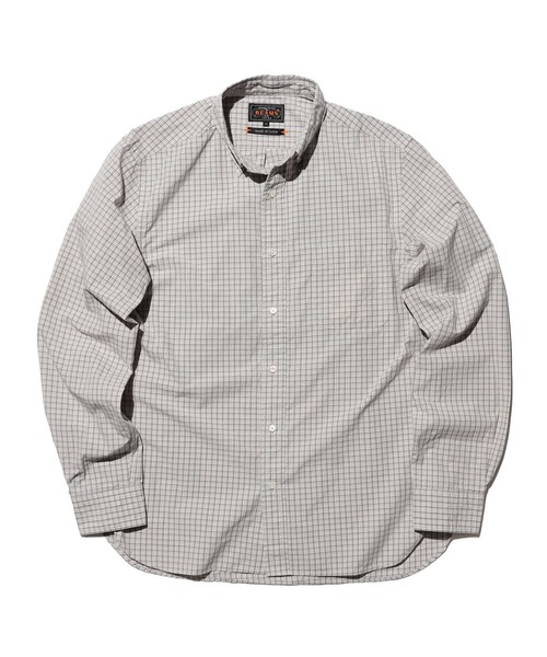 BEAMS PLUS(ビームスプラス)の「B.D. Mini Plaid(シャツ/ブラウス・メンズ・ネイビー/グリーン/グレー・X-LARGE/MEDIUM/LARGE/SMALL/XX-LARGE)」の1枚目の写真