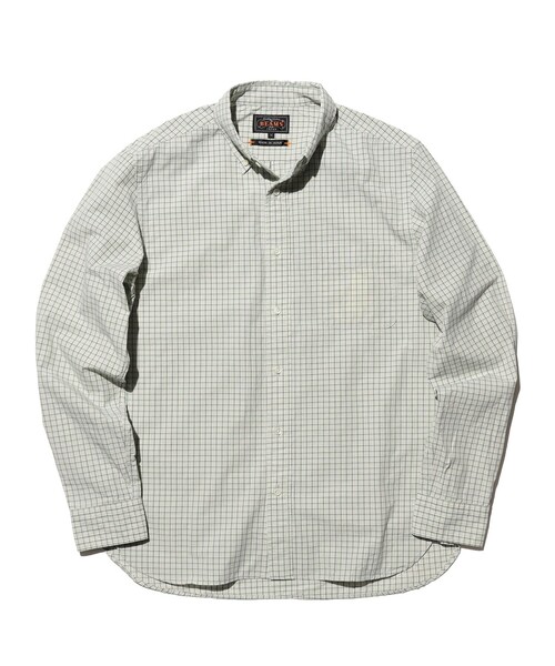 BEAMS PLUS(ビームスプラス)の「B.D. Mini Plaid(シャツ/ブラウス・メンズ・ネイビー/グリーン/グレー・X-LARGE/MEDIUM/LARGE/SMALL/XX-LARGE)」の2枚目の写真
