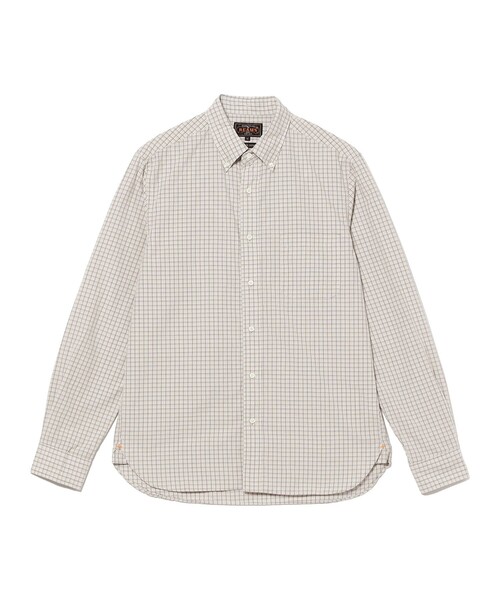 BEAMS PLUS(ビームスプラス)の「B.D. Mini Plaid(シャツ/ブラウス・メンズ・ネイビー/グリーン/グレー・X-LARGE/MEDIUM/LARGE/SMALL/XX-LARGE)」の6枚目の写真