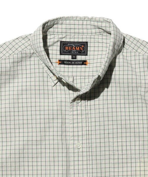 BEAMS PLUS(ビームスプラス)の「B.D. Mini Plaid(シャツ/ブラウス・メンズ・ネイビー/グリーン/グレー・X-LARGE/MEDIUM/LARGE/SMALL/XX-LARGE)」の10枚目の写真