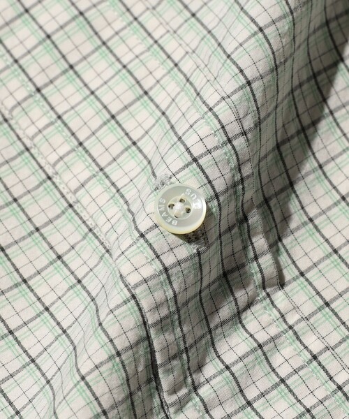 BEAMS PLUS(ビームスプラス)の「B.D. Mini Plaid(シャツ/ブラウス・メンズ・ネイビー/グリーン/グレー・X-LARGE/MEDIUM/LARGE/SMALL/XX-LARGE)」の12枚目の写真