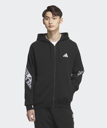 ワーディングパック ルーズフィット ヘビー フレンチテリー フルジップ パーカー / アディダス adidas