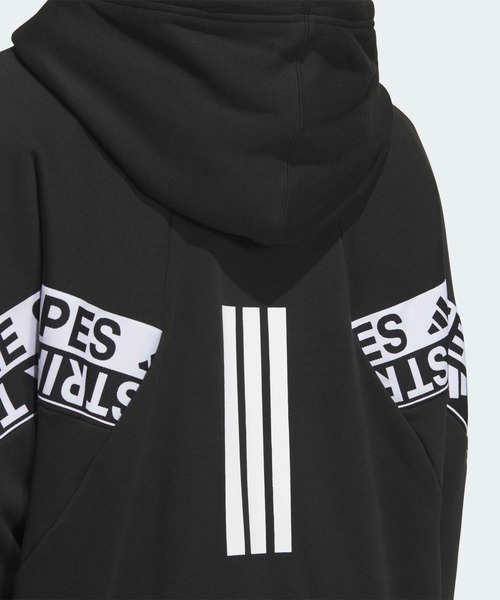 adidas（アディダス）の「ワーディングパック ルーズフィット ヘビー フレンチテリー フルジップ パーカー / アディダス adidas（マウンテンパーカー・メンズ・ブラック・XX-LARGE/3XL/LARGE/MEDIUM/SMALL/X-LARGE）」の4枚目の写真