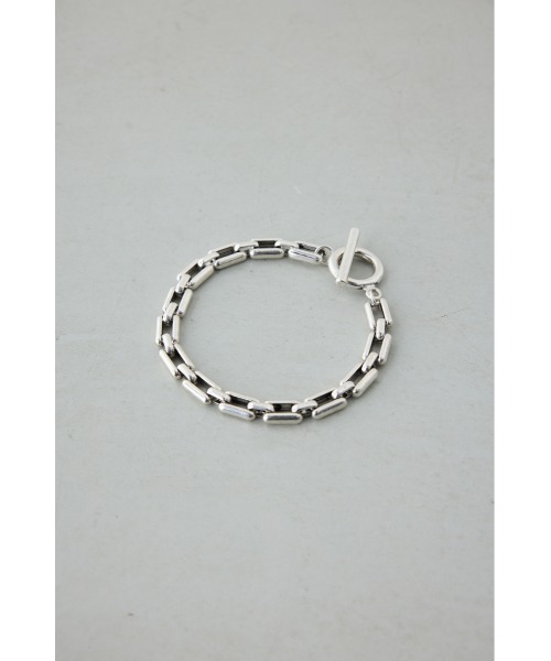 AZUL by moussy(アズールバイマウジー)の「ヘビーチェーンブレスレット(ブレスレット・メンズ・ブラック/シルバー/ゴールド・FREE)」の1枚目の写真