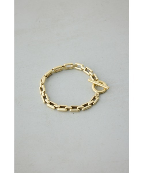 AZUL by moussy(アズールバイマウジー)の「ヘビーチェーンブレスレット(ブレスレット・メンズ・ブラック/シルバー/ゴールド・FREE)」の6枚目の写真