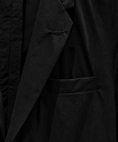N.HOOLYWOOD(N.ハリウッド)の「【N.HOOLYWOOD/エヌハリウッド】別注Cool Tuch Shape Jacket/【軽量,接触冷感】(テーラードジャケット・メンズ・ブラック/ネイビー・40/38/36)」の11枚目の写真