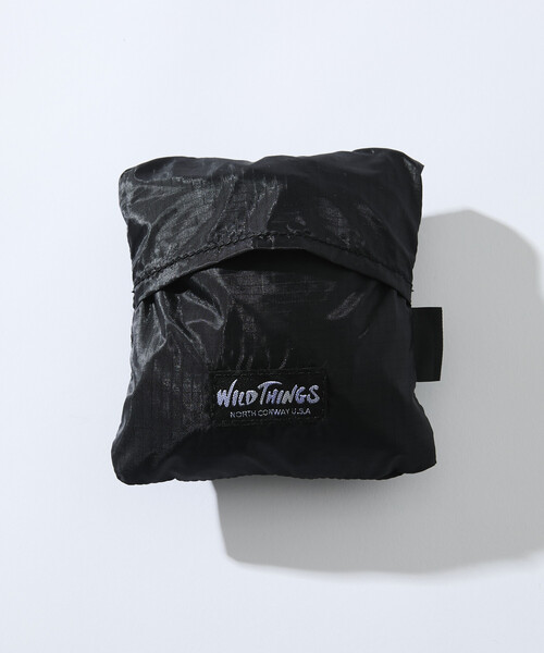 WILD THINGS(ワイルドシングス)の「限定展開 WILD THINGS/ワイルドシングス 別注PACKABLE LARGE SHOULDER BAG(ショルダーバッグ・メンズ・オリーブ/チャコールグレー/ブラック・フリ-)」の10枚目の写真
