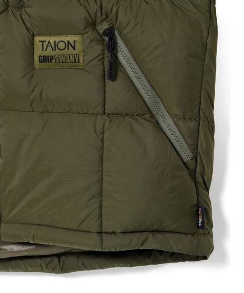 GRIP SWANY（グリップスワニー）の「【TAION-106VZWK-GS】 CORDURA DOWN JACKET（ダウンジャケット/コート・メンズ・ブラック/オリーブ・XL/XXL/S/M/L）」の16枚目の写真