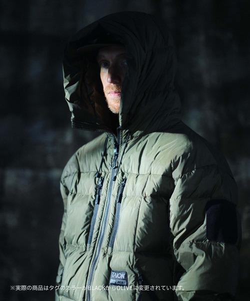 GRIP SWANY（グリップスワニー）の「【TAION-106VZWK-GS】 CORDURA DOWN JACKET（ダウンジャケット/コート・メンズ・ブラック/オリーブ・XL/XXL/S/M/L）」の6枚目の写真