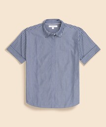 BROOKS BROTHERS | コットン　ドロップショルダー　ストライプ　ショートスリーブシャツ　Classic Fit(シャツ/ブラウス)