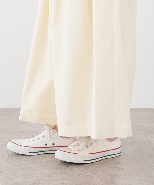 JOURNAL STANDARD LUXE(ジャーナルスタンダード ラックス)の「ベロア tuck easy wideパンツ(その他パンツ・レディース・ホワイト×ホワイト・FREE)」の12枚目の写真