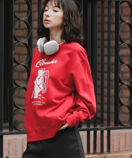 COBMASTER（コブマスター）の「COBMASTER/コブマスター COB FRONT LOGO SWEAT フロントロゴスウェット（スウェット・メンズ・ホワイト/ネイビー/レッド・M/L/XL）」の3枚目の写真