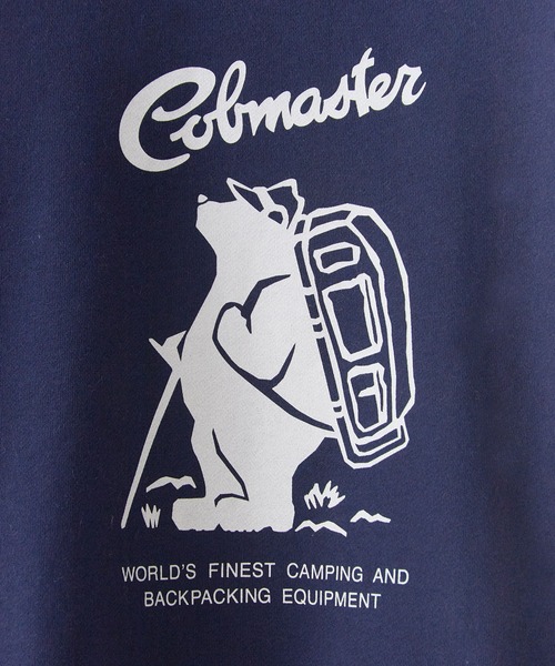 COBMASTER（コブマスター）の「COBMASTER/コブマスター COB FRONT LOGO SWEAT フロントロゴスウェット（スウェット・メンズ・ホワイト/ネイビー/レッド・M/L/XL）」の10枚目の写真