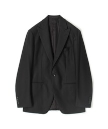 ウールドスキン ピークドラペル シングルブレステッド 1Bジャケット