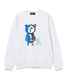 The Wonderful! design works（ザワンダフルデザインワークス）の「The Wonderful! design works. / BONE BEAR Crew Sweat（スウェット）」