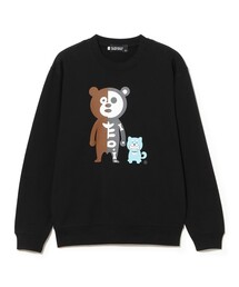 The Wonderful! design works（ザワンダフルデザインワークス）の「The Wonderful! design works. / BONE BEAR Crew Sweat（スウェット）」