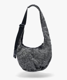 Cote&Ciel(コートエシエル)の「【cote&ciel/コートエシエル】 Hyco S Tweed Black & Cream / ショルダーバッグ(ショルダーバッグ)」