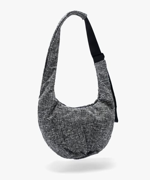 Cote&Ciel（コートエシエル）の「【cote&ciel/コートエシエル】 Hyco S Tweed Black & Cream / ショルダーバッグ（ショルダーバッグ・メンズ・グレー×ホワイト・FREE）」の12枚目の写真