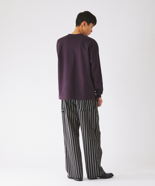LACOSTE(ラコステ)の「LACOSTE / ラコステ 別注 クルーネック カットソー(Tシャツ/カットソー・メンズ・ネイビー/ブラック/グレー/ブラウン・4/3)」の6枚目の写真