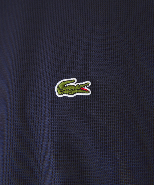 LACOSTE(ラコステ)の「LACOSTE / ラコステ 別注 クルーネック カットソー(Tシャツ/カットソー・メンズ・ネイビー/ブラック/グレー/ブラウン・4/3)」の19枚目の写真