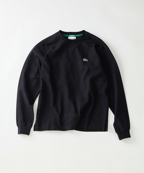 LACOSTE(ラコステ)の「LACOSTE / ラコステ 別注 クルーネック カットソー(Tシャツ/カットソー・メンズ・ネイビー/ブラック/グレー/ブラウン・4/3)」の20枚目の写真