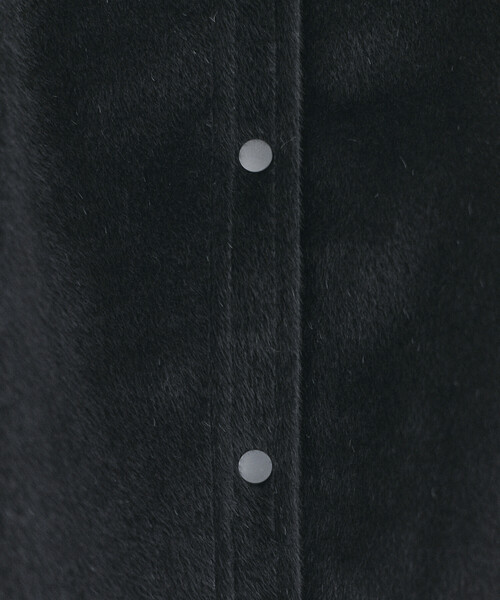 Firsthand(ファーストハンド)の「Firsthand/ファーストハンド フェイクホースファー デザインジャケット【限定展開】(ブルゾン・レディース・ブラック/ダークブラウン・FREE)」の22枚目の写真